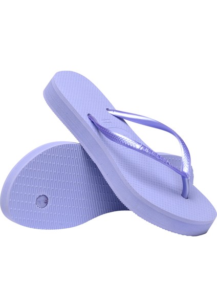 Slim Flatform Lila Kadın Plaj Terliği indirimleri