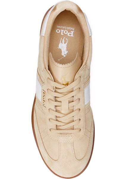Bej Beyaz Kadın Deri Sneaker fırsatları