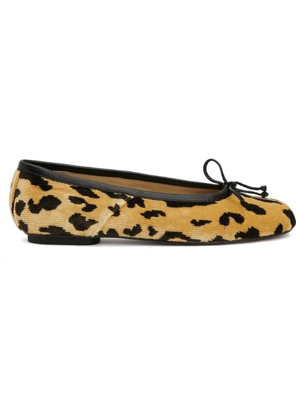 Mica Leopar Desenli Deri Babet