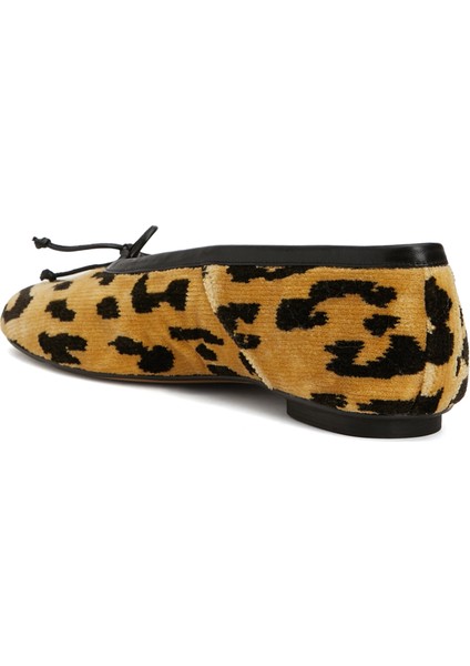 Mica Leopar Desenli Deri Babet modelleri