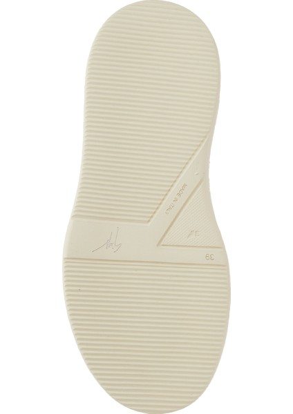 GZ94 Maxi Siyah Kadın Deri Sneaker