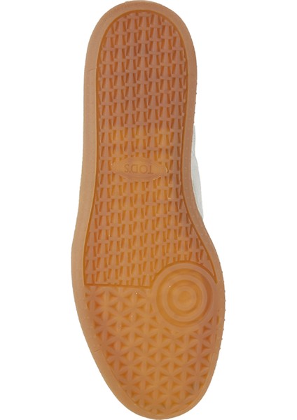 Gri Kadın Deri Sneaker