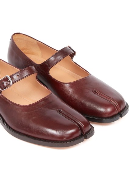 Mary Jane Bordo Kadın Deri Loafer modelleri