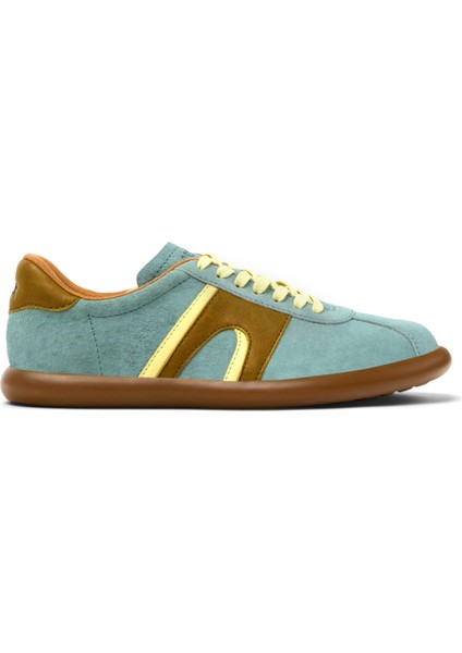 Pelotas Soller Yeşil Nubuk Deri Kadın Sneaker K201608-011