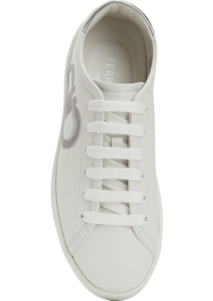 Beyaz Silver Kadın Deri Sneaker fırsatları
