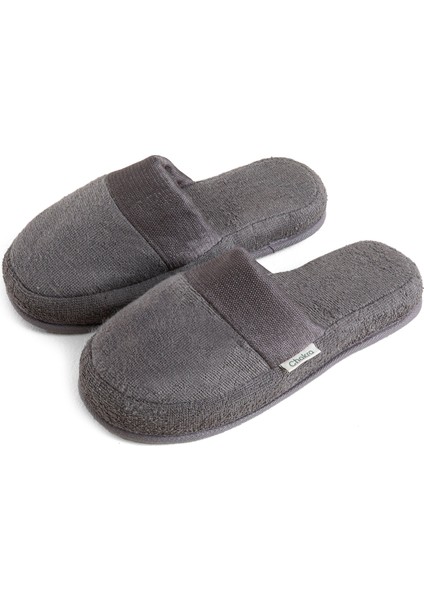 Floss Koyu Gri Unisex Ev Terliği