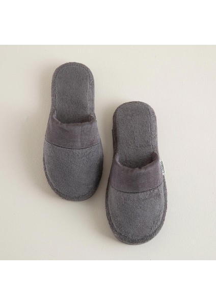 Floss Koyu Gri Unisex Ev Terliği