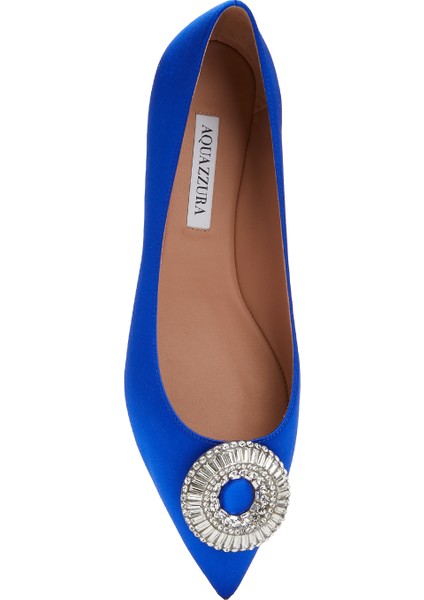 Crystal Hoop Mavi Kadın Saten Babet fırsatları