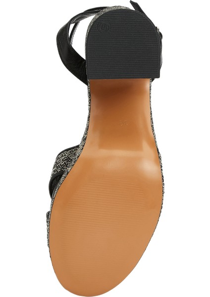 Siyah Kadın Sandalet