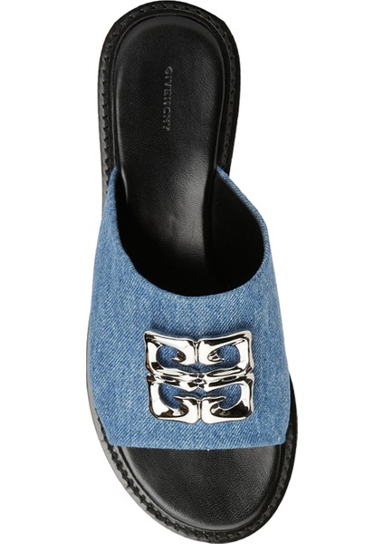 Mavi Kadın Denim Terlik