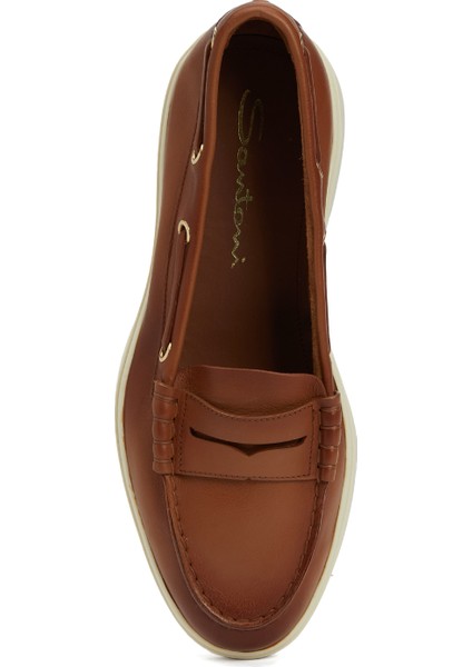 Taba Kadın Deri Loafer