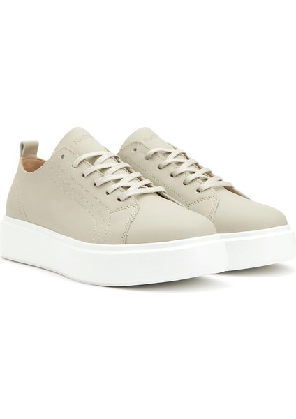 Bej Kadın Deri Sneaker fiyatları