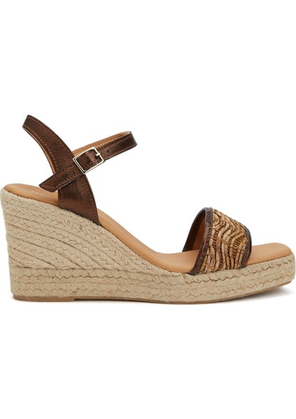 Bronz Kadın Espadril