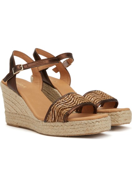 Bronz Kadın Espadril