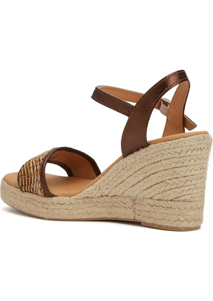Bronz Kadın Espadril