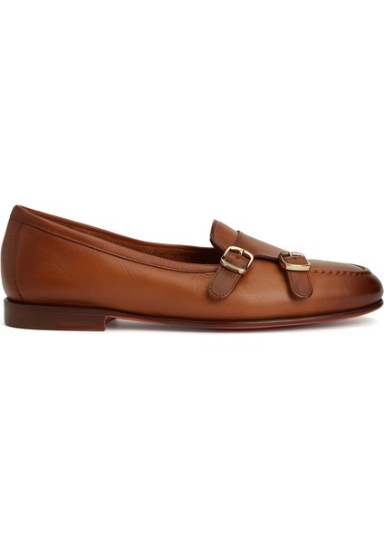 Taba Kadın Deri Loafer