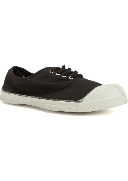 Tennis Siyah Kadın Kanvas Sneaker fiyatları