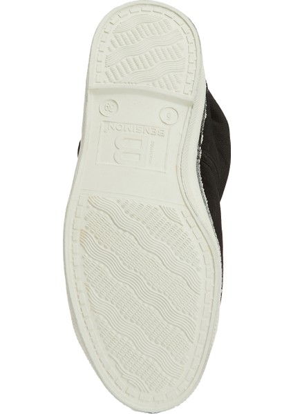 Tennis Siyah Kadın Kanvas Sneaker indirimleri