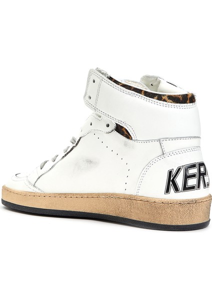 Sky Star Beyaz Kadın Deri Sneaker modelleri
