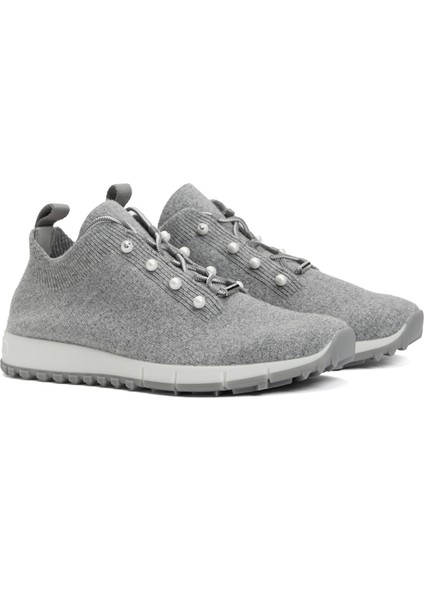 Gri Çorap Formlu Kadın Sneaker