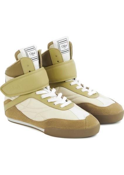 Bej Krem Kadın Deri Sneakers fiyatları