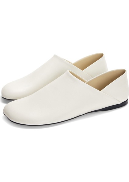 Toy Beyaz Kadın Deri Loafer fiyatları