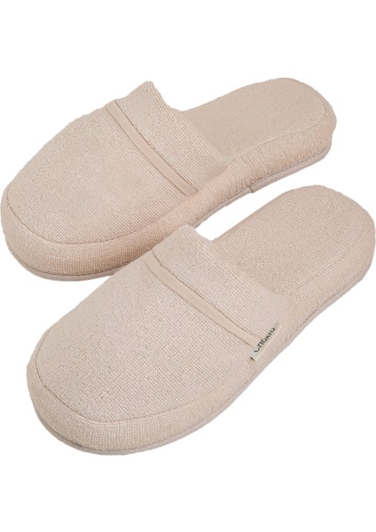 Solid Pudra Unisex Terlik