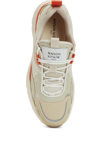Krem Turuncu Kadın Sneaker