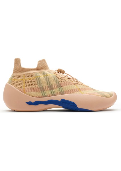 Neptune Knit Krem Kadın Sneaker