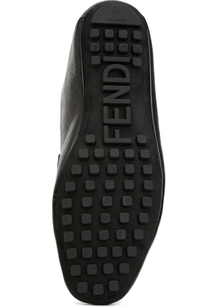 Siyah Kadın Deri Loafer fırsatları