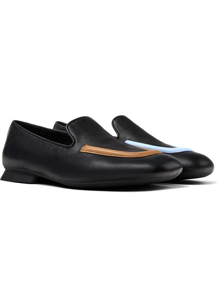 Twins Siyah Deri Kadın Loafer K201673-002 fiyatları