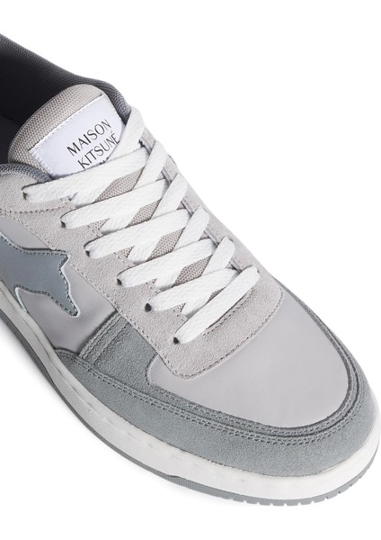 Gri Kadın Deri Sneaker