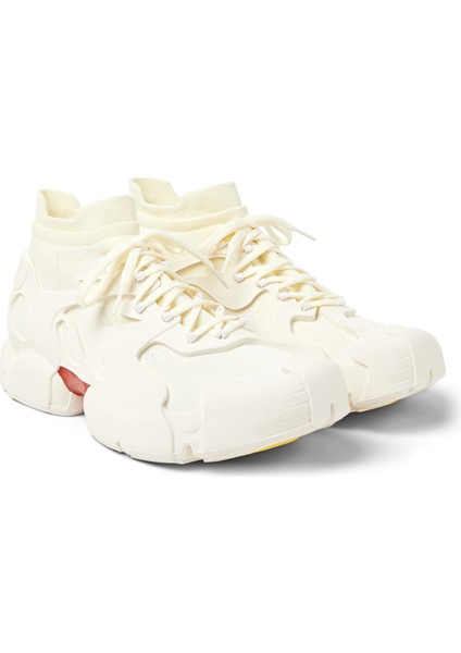 Tossu Beyaz Çerçeveli Sneaker