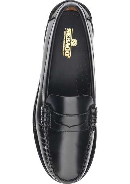 Classic Dan Siyah Kadın Deri Loafer fiyatları