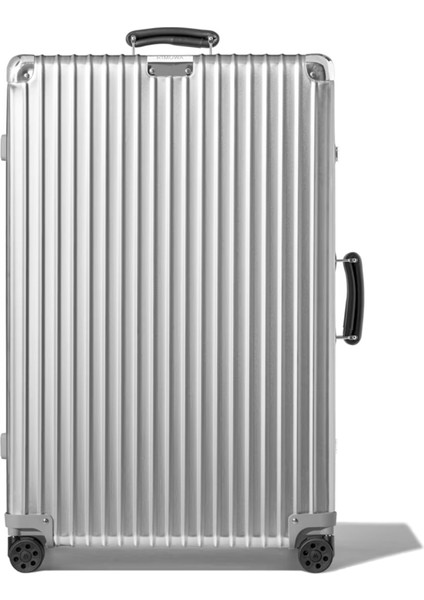 Classic Check-In Large Silver Bavul