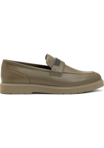 Vizon Kadın Deri Loafer