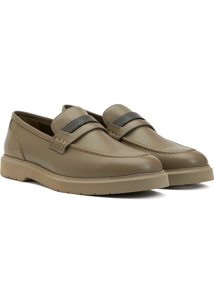 Vizon Kadın Deri Loafer