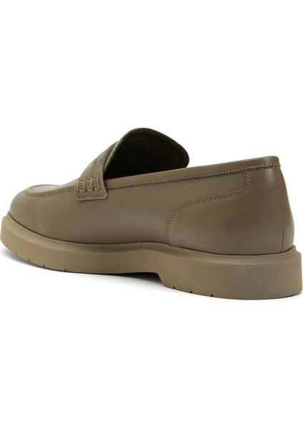 Vizon Kadın Deri Loafer