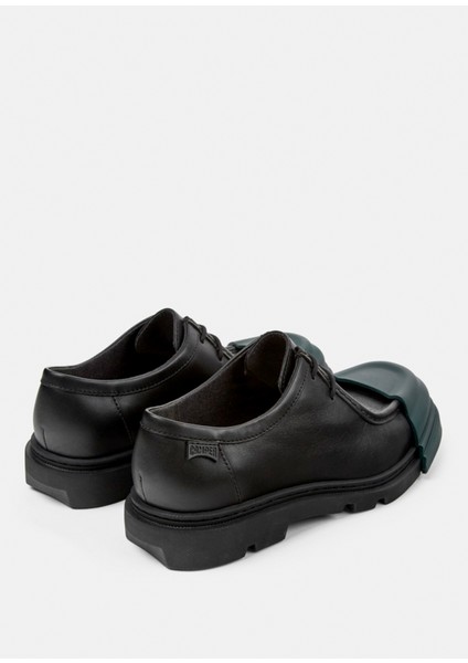 Junction Siyah Deri Kadın Sneaker modelleri