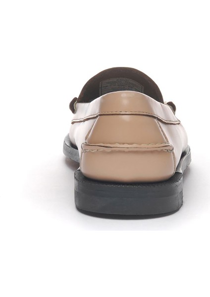 Classic Dan Pigment Bej Kadın Deri Loafer