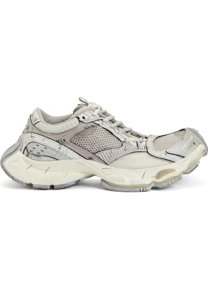 Stapler Gri Bej Kadın Sneaker
