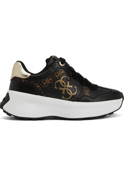 Luckei Siyah Kadın Sneaker