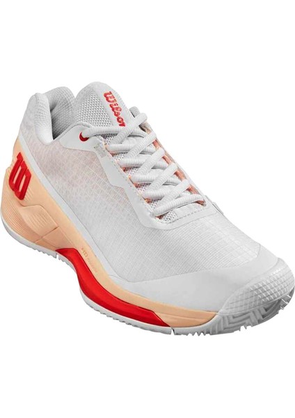 Rush Pro Pro 4.0 W Clay Wh/pe Kadın Tenis Ayakkabısı