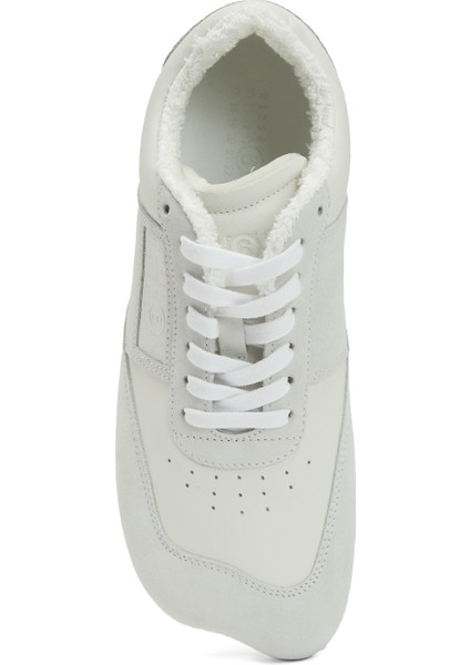 Beyaz Kadın Deri Sneaker fırsatları