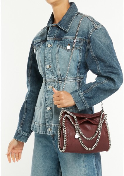 Falabella Mini Bordo Kadın Çanta fiyatları