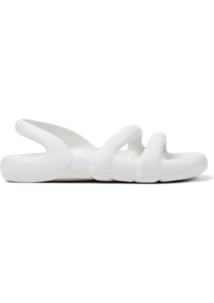Kobarah Flat Beyaz Kadın Sandalet K201636-013