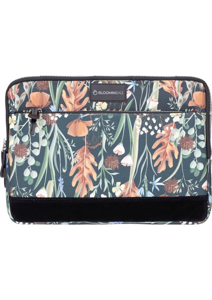 Eco Forest Çiçek Desenli 13 Inç Macbook Kılıfı