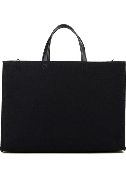 G-Tote Siyah Alışveriş Çantası