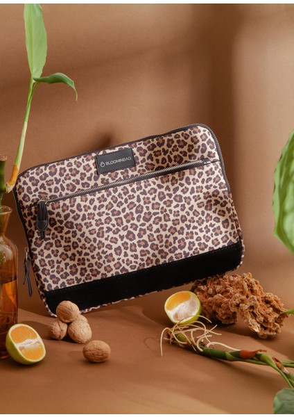 Earthy Leopar Desenli 15"-16" Macbook/laptop Kılıfı fırsatları