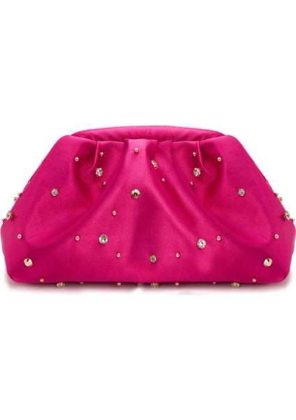 Vega Fuschia Nakıi Swarovski Taşlı El Portföyü modelleri